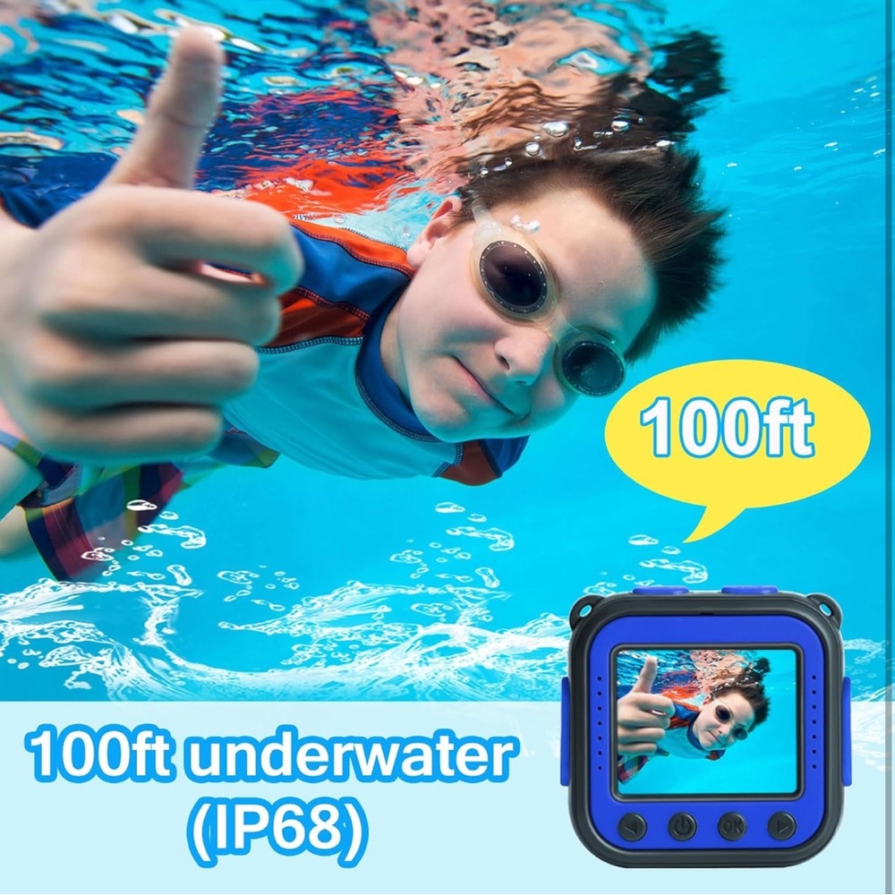 Kid’s Ourlife Blue Star Camera with Accessories